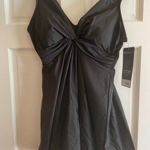 Miraclesuit Women's Must Have Marais Swim Dress Black